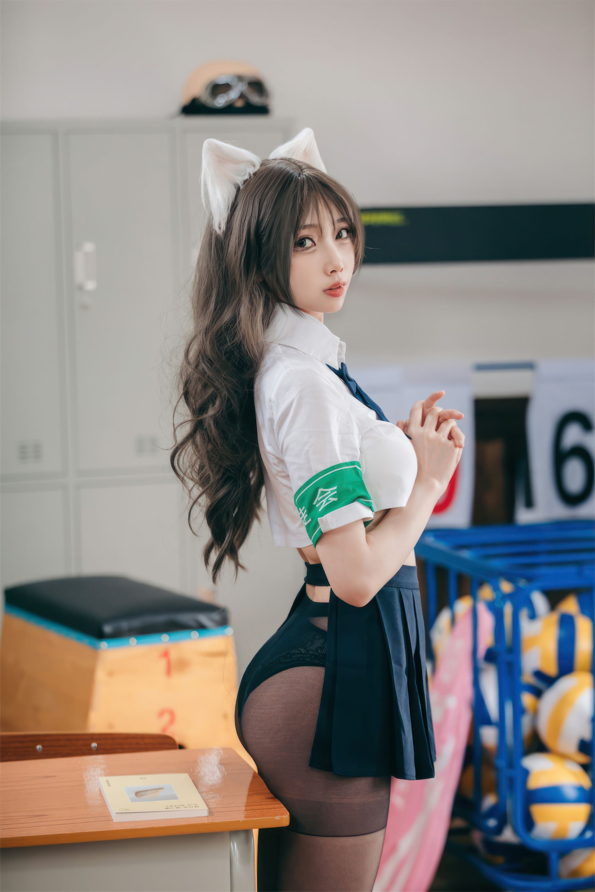 Online collection series of welfare girls amygdale students will be bad cat VIP welfare posts all 55p-第1章-图片7