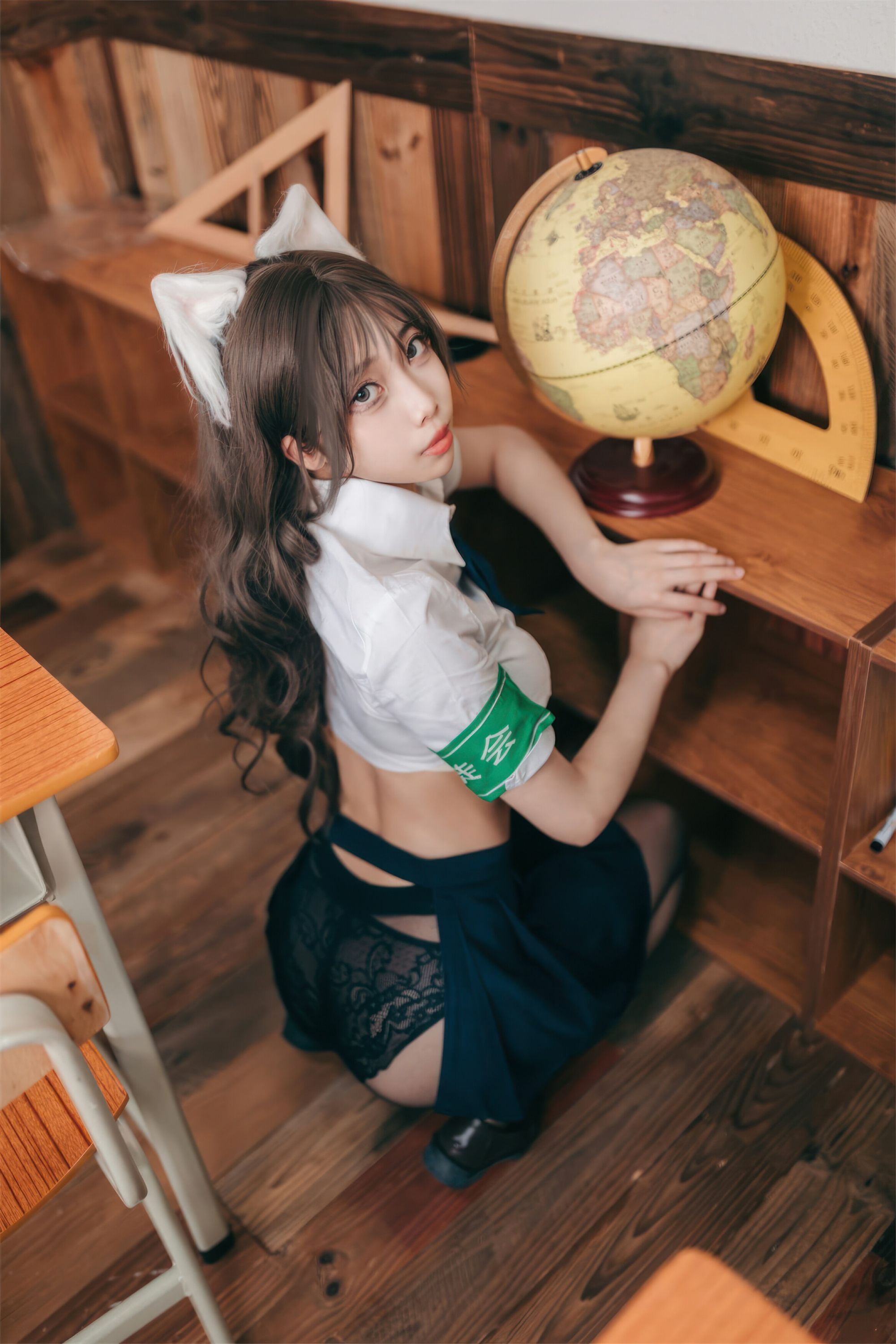 Online collection series of welfare girls amygdale students will be bad cat VIP welfare posts all 55p-第1章-图片10