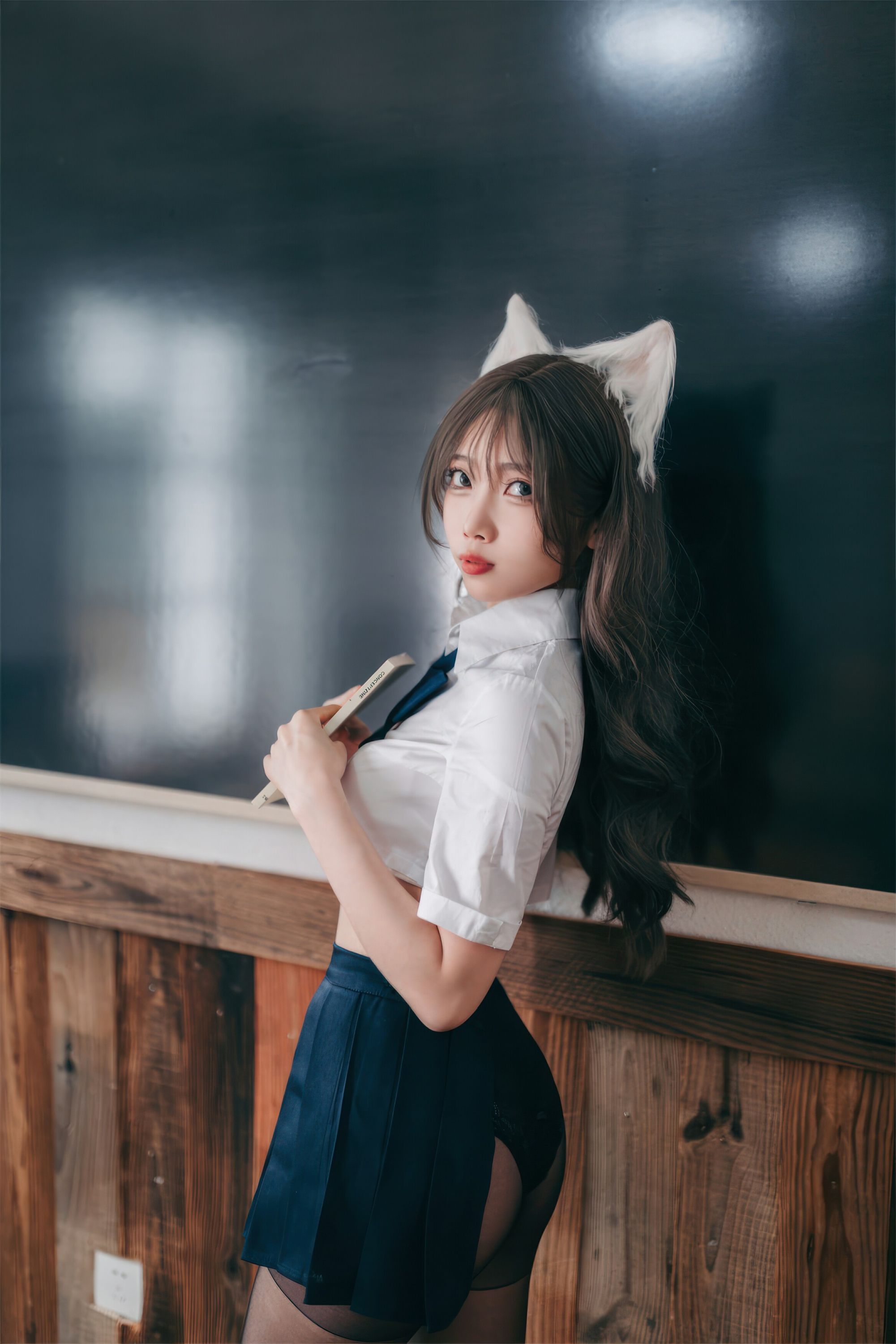 Online collection series of welfare girls amygdale students will be bad cat VIP welfare posts all 55p-第1章-图片18