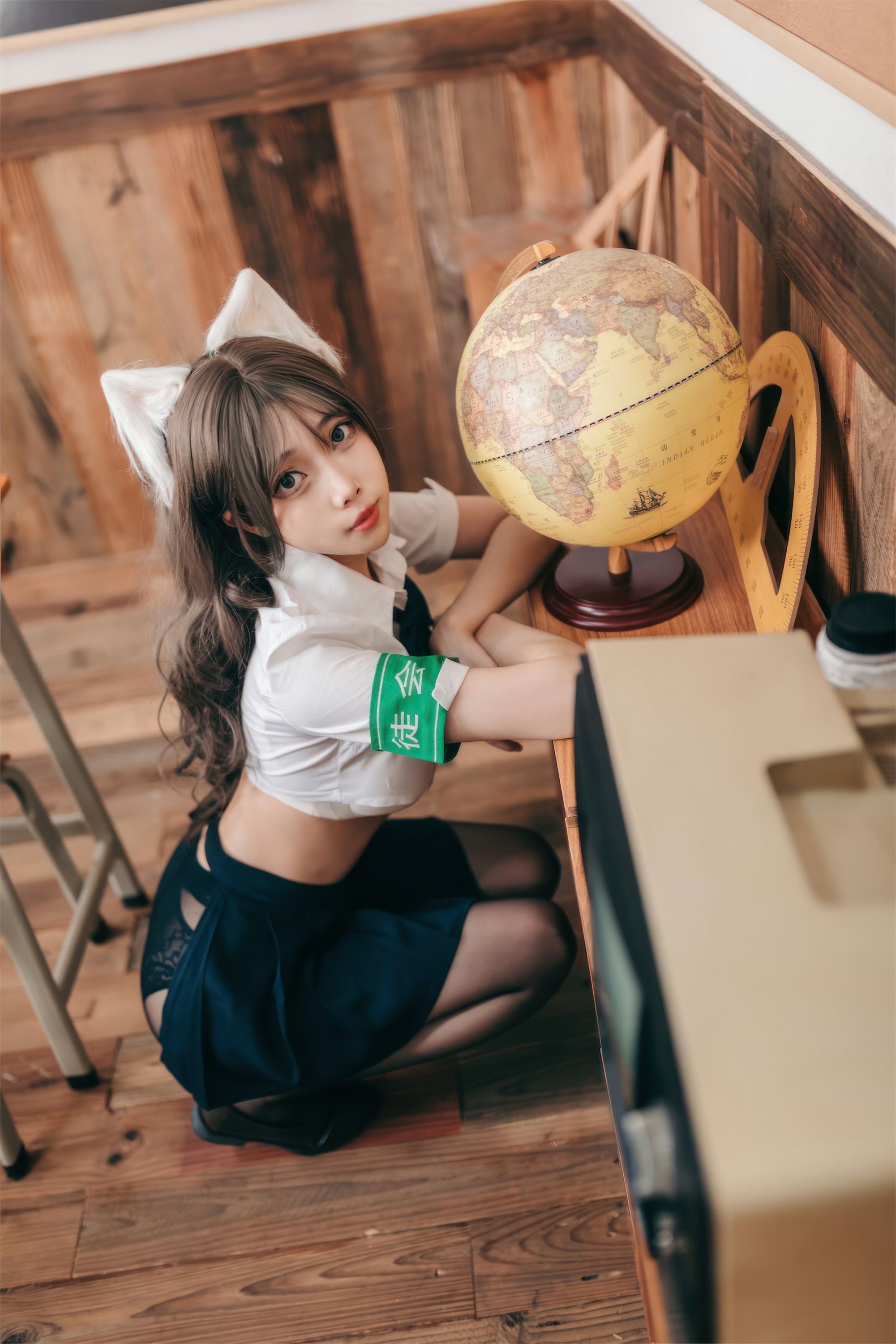 Online collection series of welfare girls amygdale students will be bad cat VIP welfare posts all 55p-第1章-图片22
