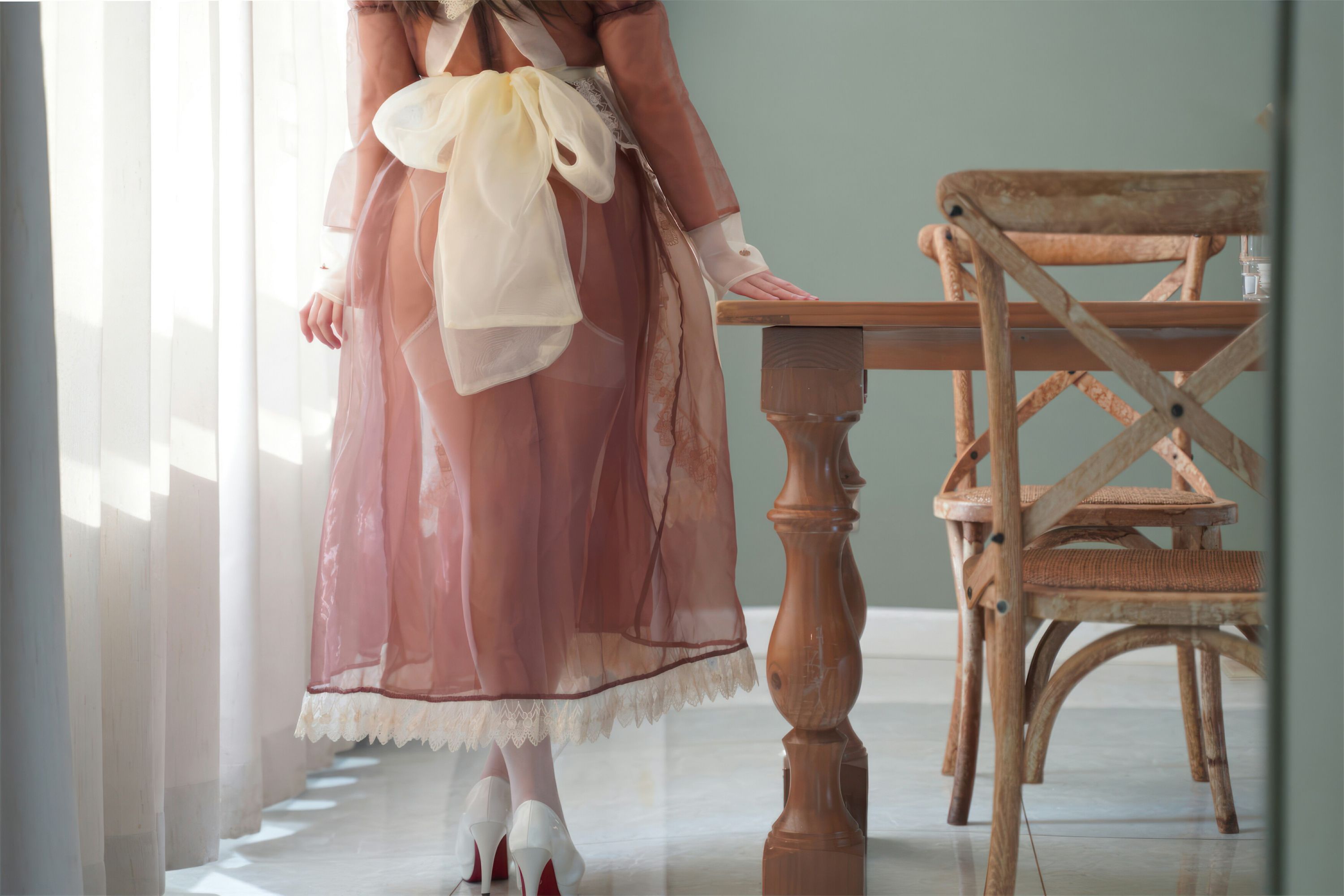 Web collection series of welfare girls brunette transparent maid VIP welfare posts all 38p-第1章-图片14