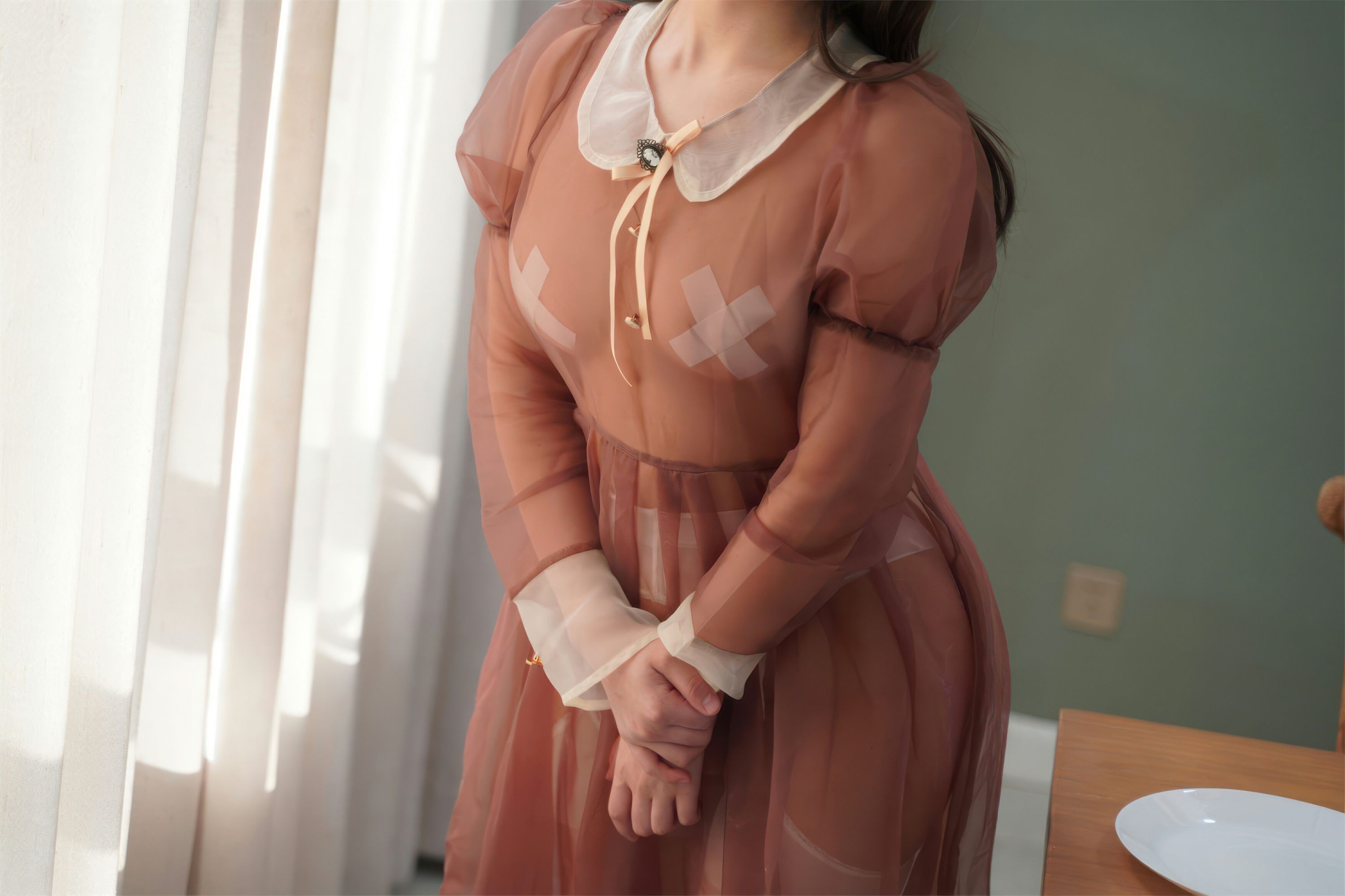 Web collection series of welfare girls brunette transparent maid VIP welfare posts all 38p-第1章-图片29