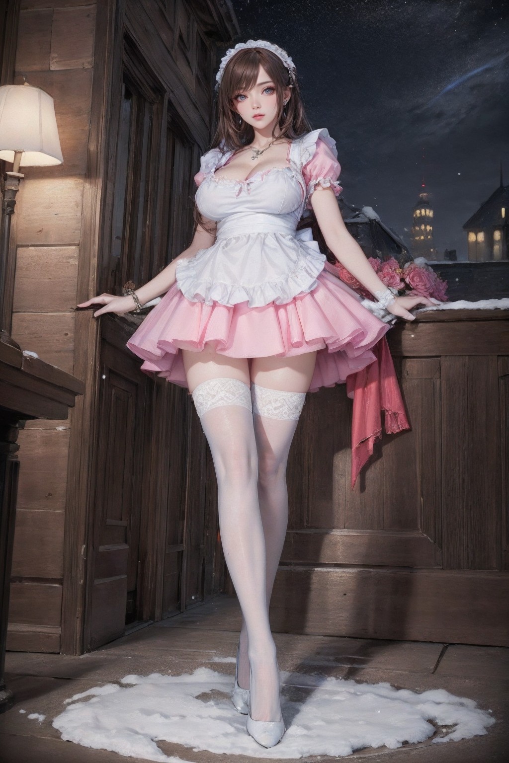 No.59 74P pink dress maid-第1章-图片15
