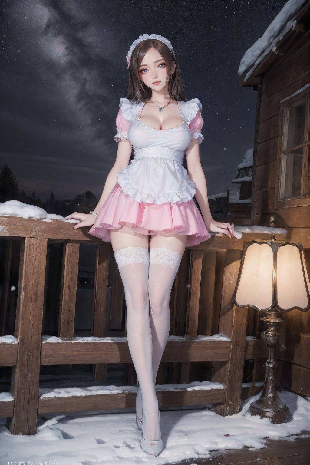 No.59 74P pink dress maid-第1章-图片31