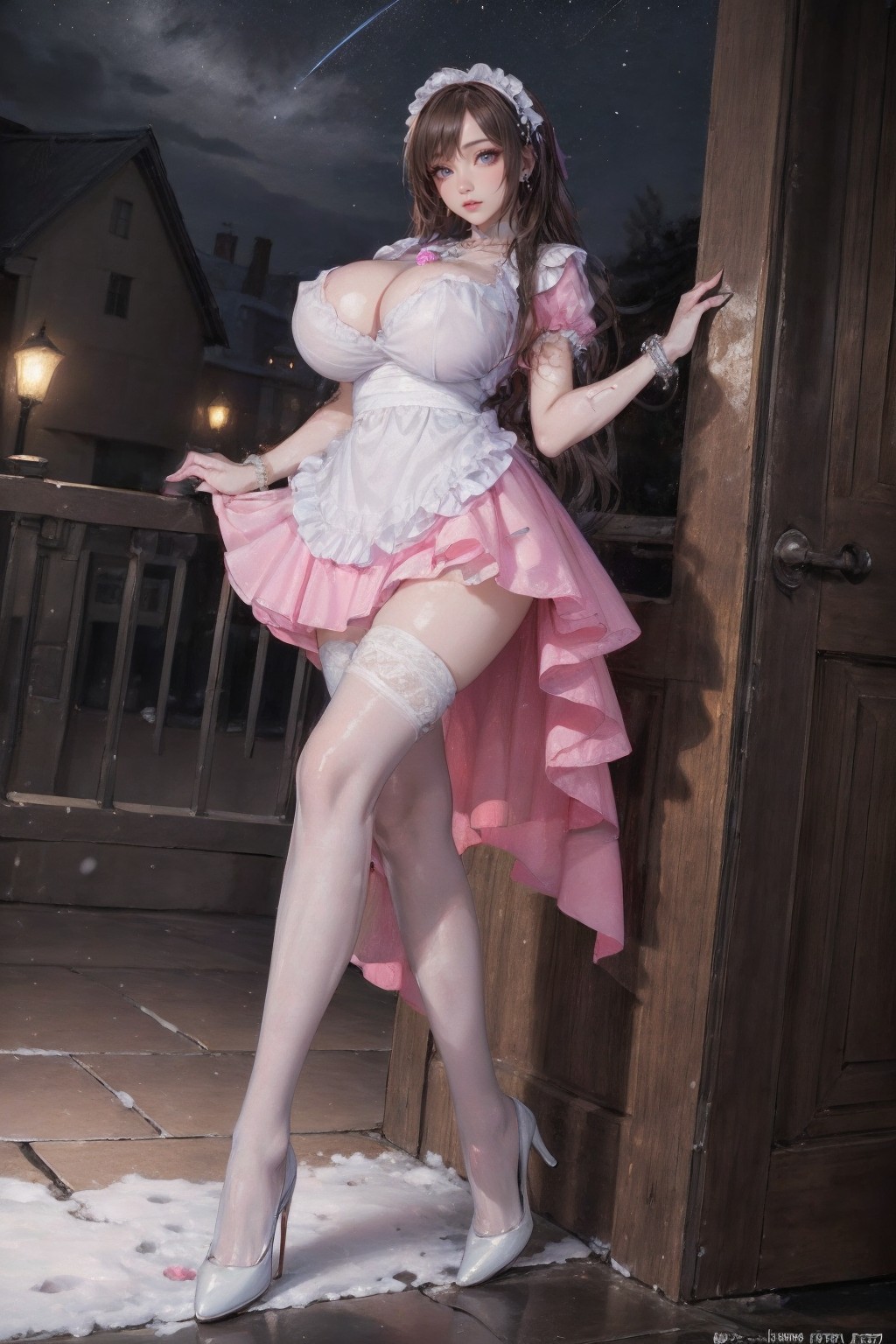 No.59 74P pink dress maid-第1章-图片55