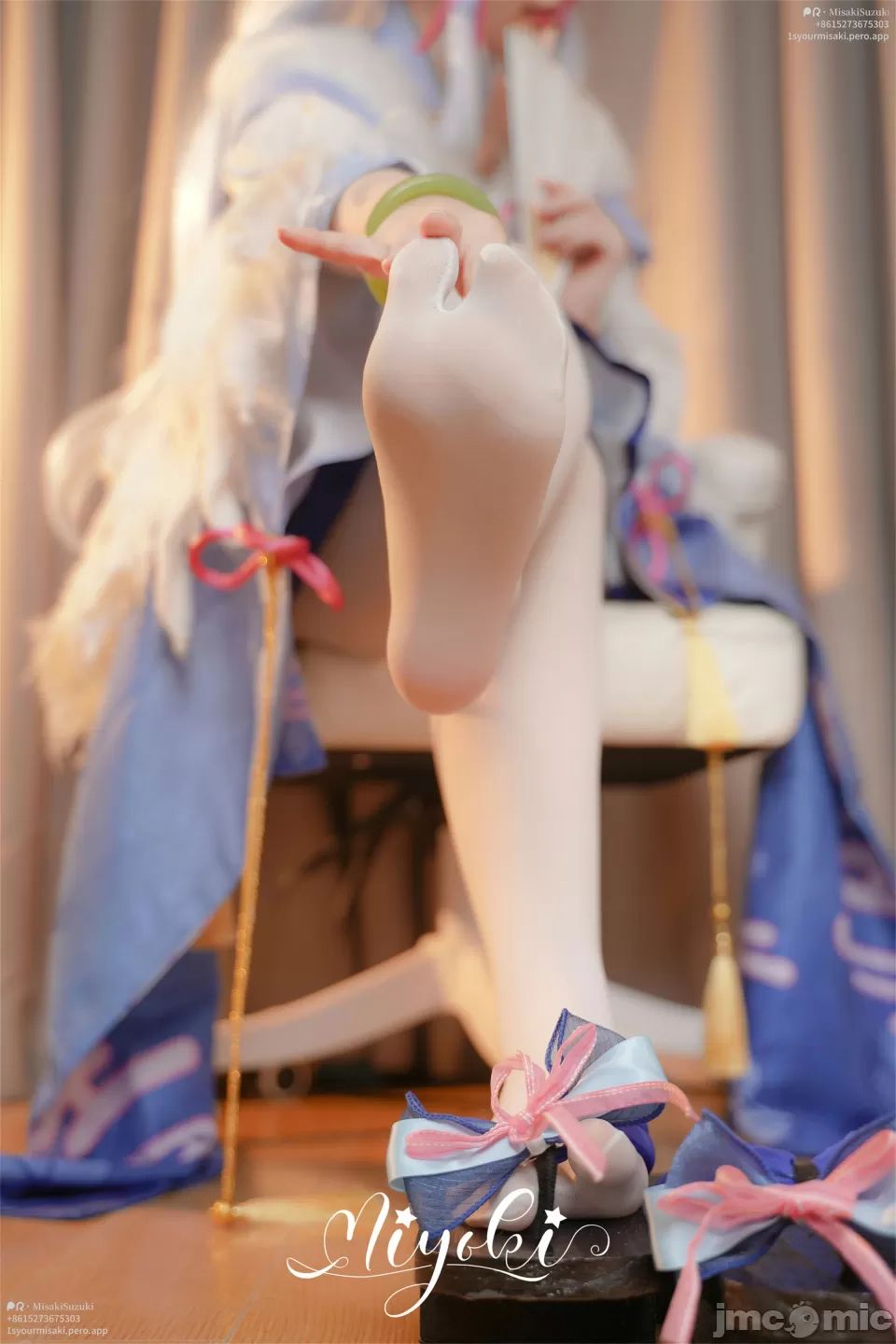 [鈴木美咲(Misaki Suzuki)] 美腳的賜福 白鹭櫻華-第1章-图片9