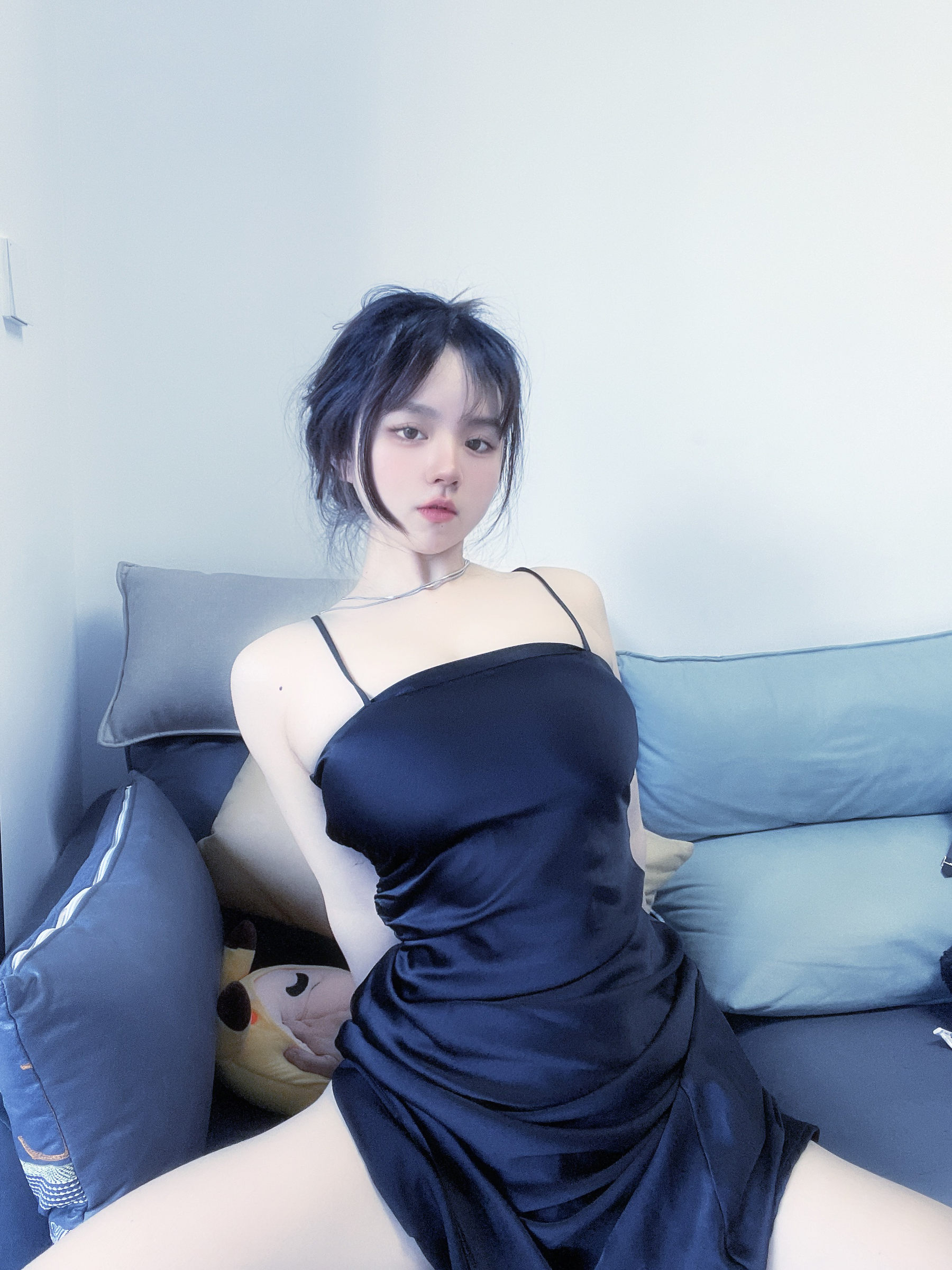 蔥油餅 黑色綢緞裙-第1章-图片6