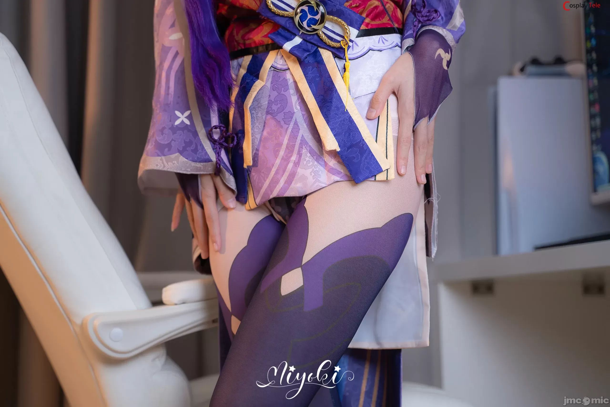 鈴木美咲 (Misaki Suzuki) cosplay Raiden Shogun-第1章-图片3