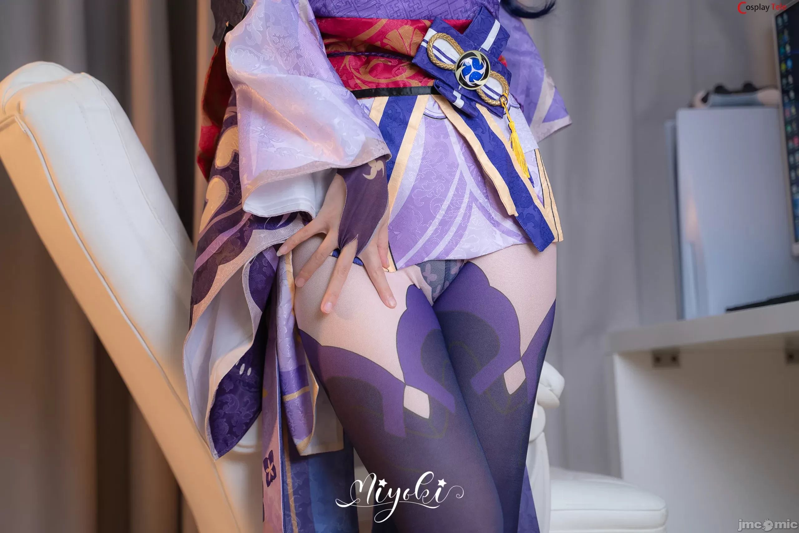 鈴木美咲 (Misaki Suzuki) cosplay Raiden Shogun-第1章-图片4