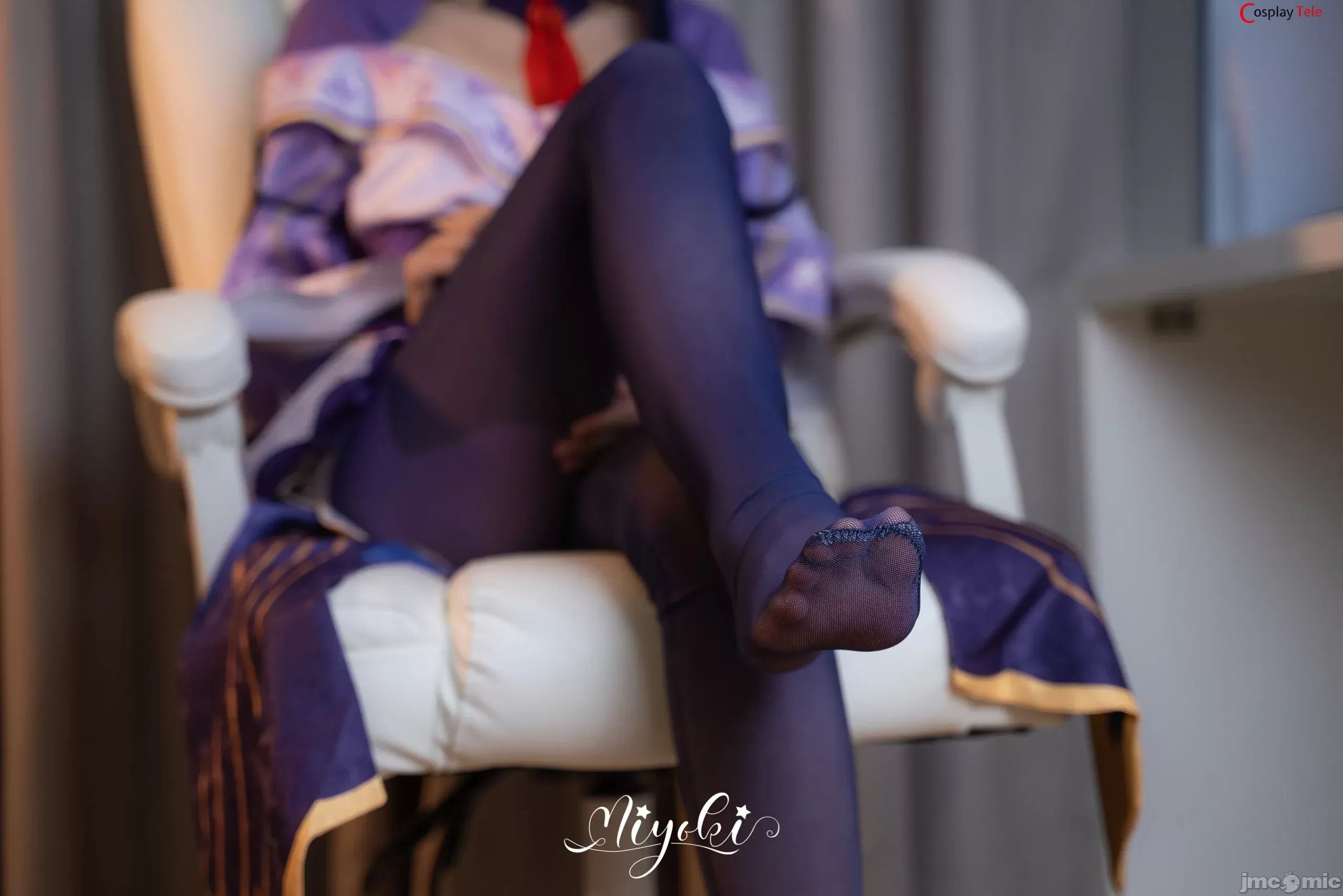 鈴木美咲 (Misaki Suzuki) cosplay Raiden Shogun-第1章-图片5