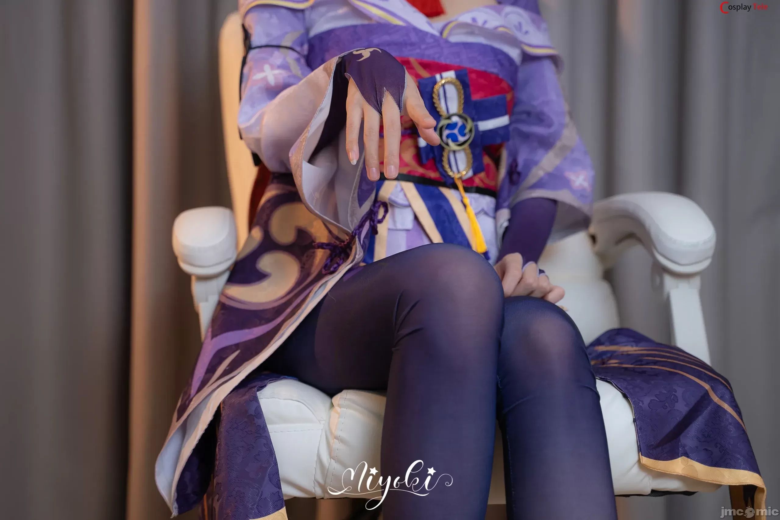 鈴木美咲 (Misaki Suzuki) cosplay Raiden Shogun-第1章-图片6