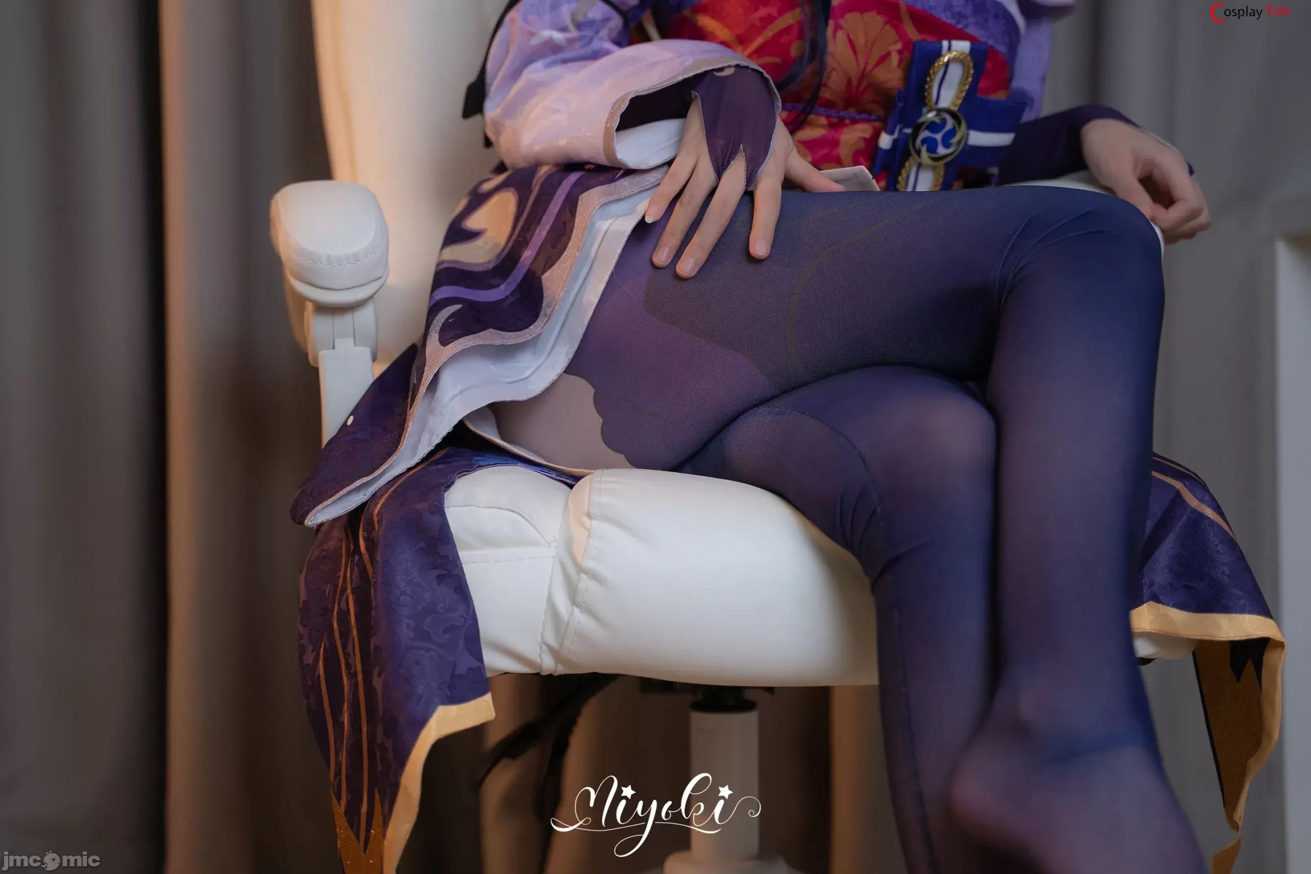鈴木美咲 (Misaki Suzuki) cosplay Raiden Shogun-第1章-图片8