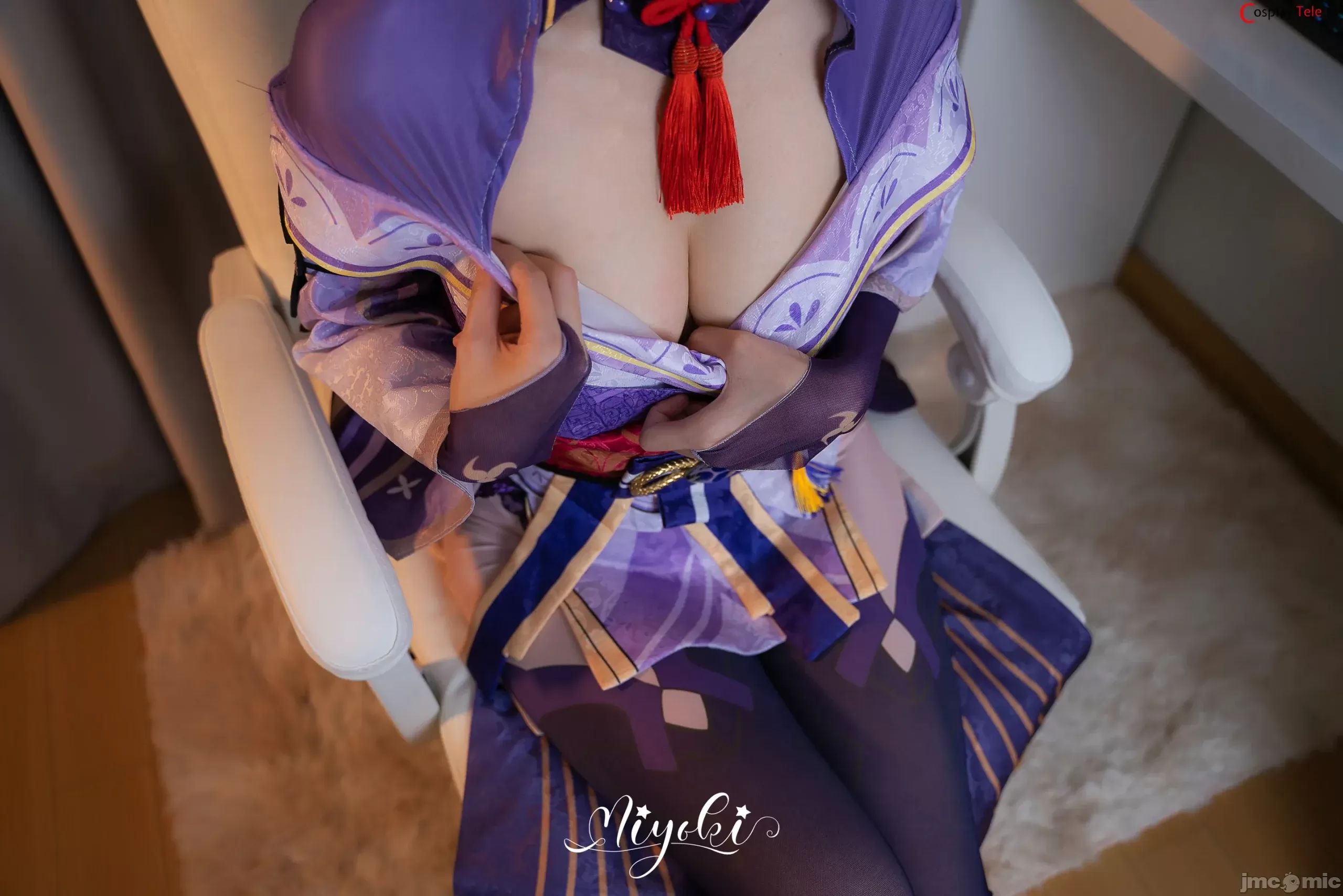 鈴木美咲 (Misaki Suzuki) cosplay Raiden Shogun-第1章-图片12