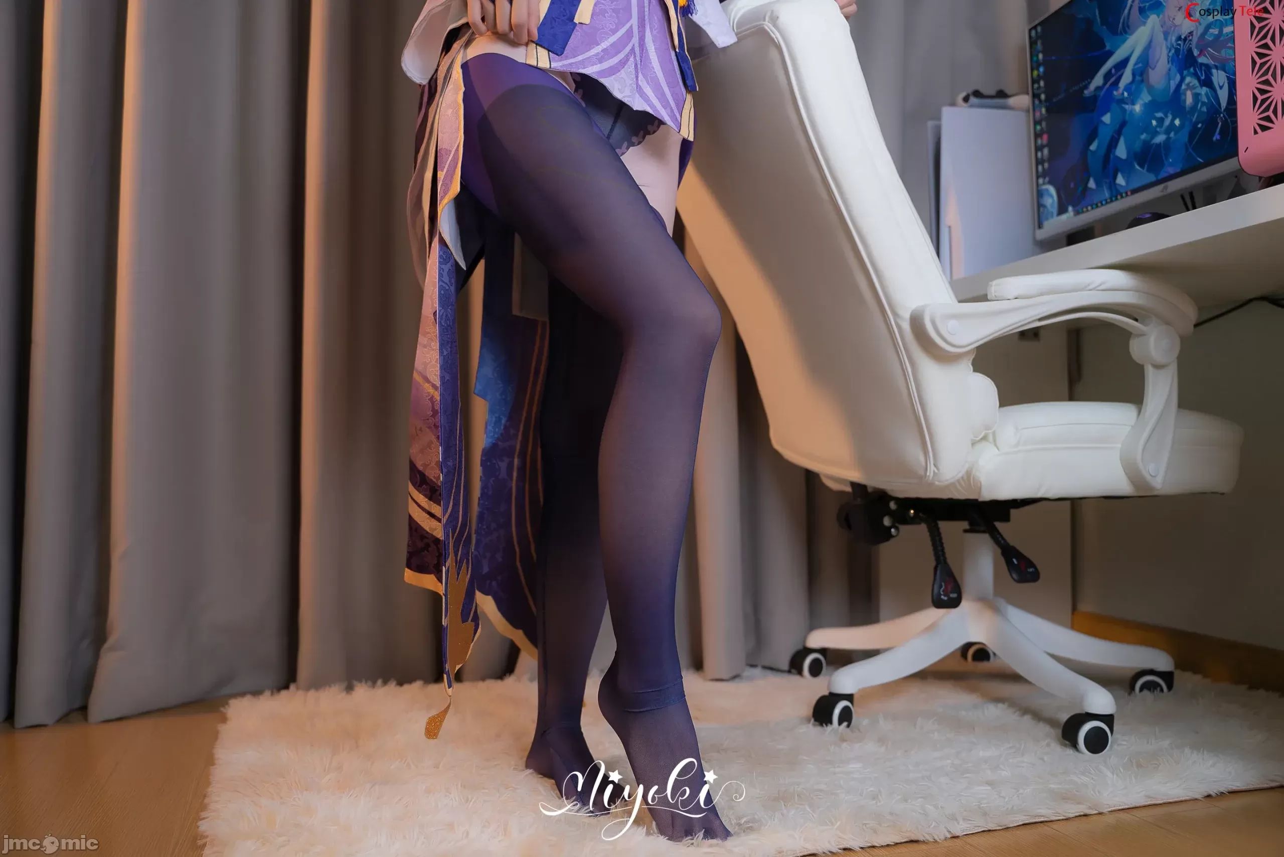 鈴木美咲 (Misaki Suzuki) cosplay Raiden Shogun-第1章-图片15