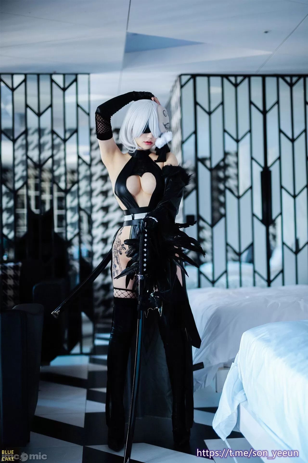 Son YeEun (손예은)  [YoRHa No.2] 2B & 2B RED-第1章-图片92