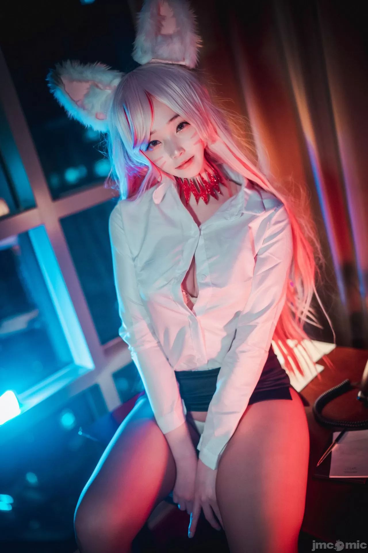 밤비 DJAWA “Kumiho in the Office” NineTailed Fox Tamamo-第1章-图片9
