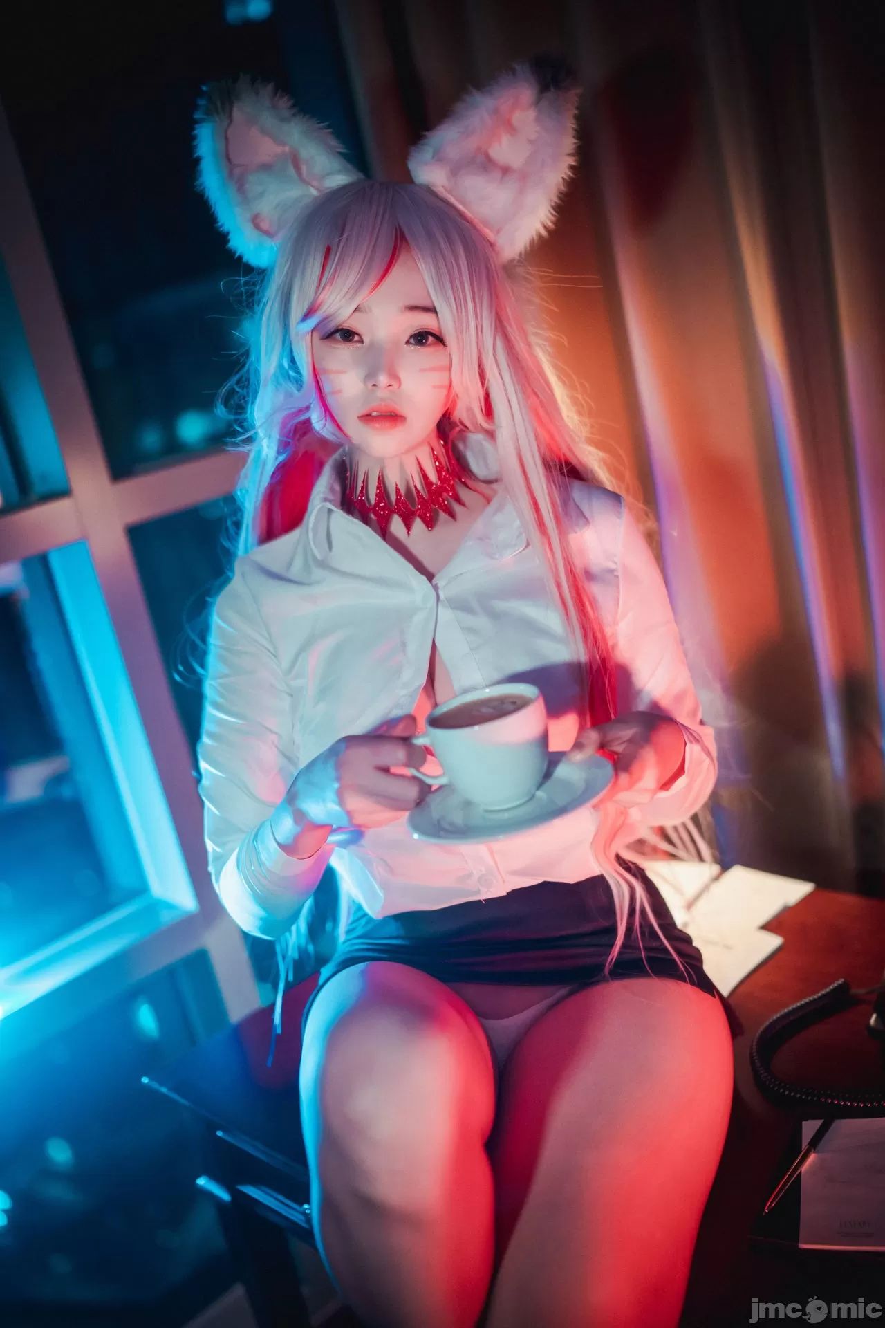 밤비 DJAWA “Kumiho in the Office” NineTailed Fox Tamamo-第1章-图片10