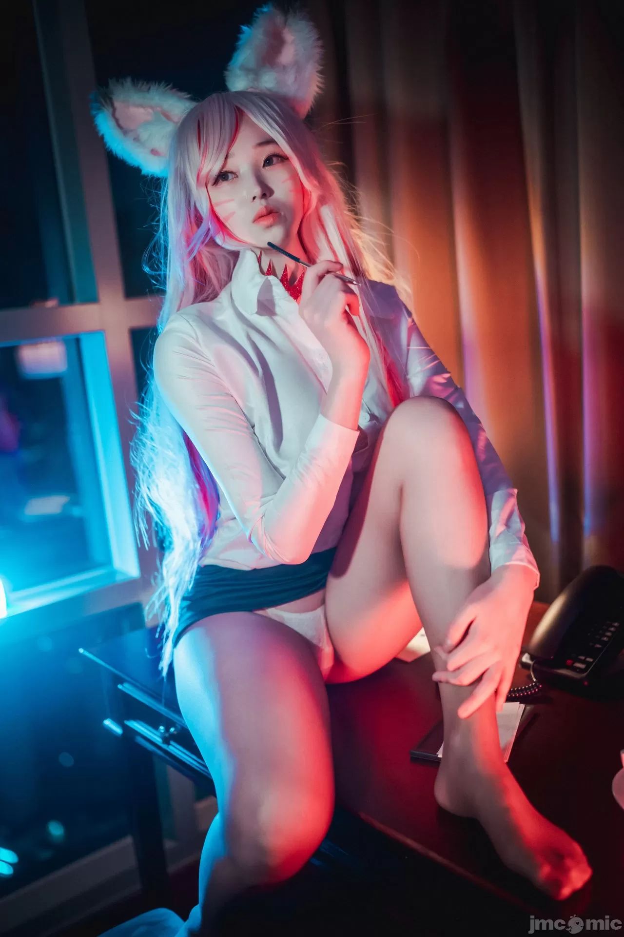 밤비 DJAWA “Kumiho in the Office” NineTailed Fox Tamamo-第1章-图片11