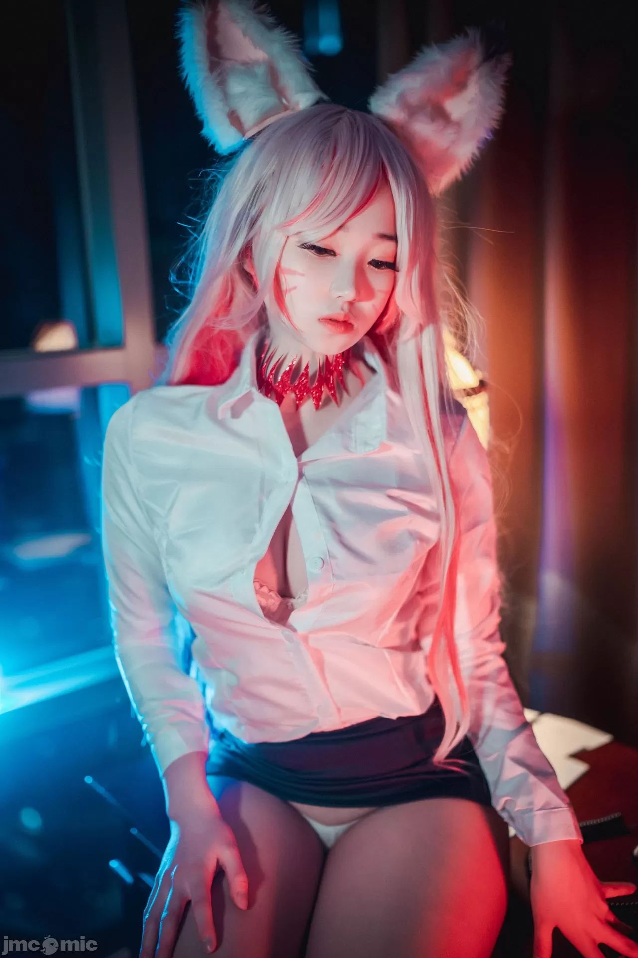 밤비 DJAWA “Kumiho in the Office” NineTailed Fox Tamamo-第1章-图片12