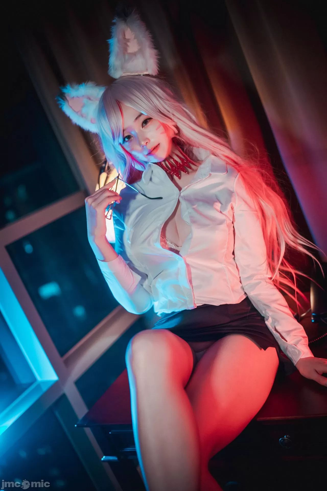 밤비 DJAWA “Kumiho in the Office” NineTailed Fox Tamamo-第1章-图片16