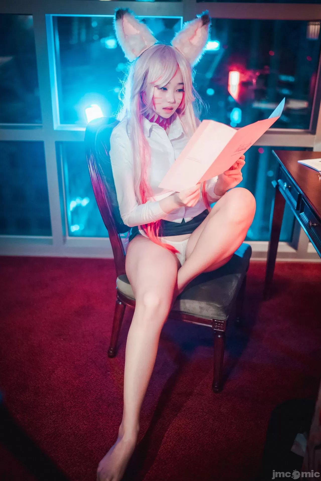 밤비 DJAWA “Kumiho in the Office” NineTailed Fox Tamamo-第1章-图片29