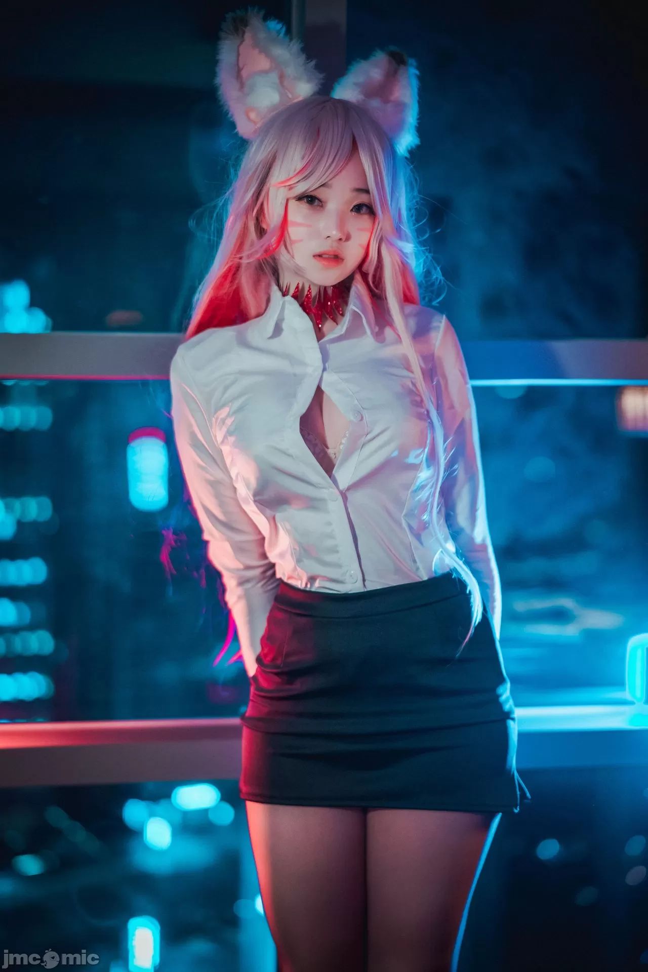 밤비 DJAWA “Kumiho in the Office” NineTailed Fox Tamamo-第1章-图片52