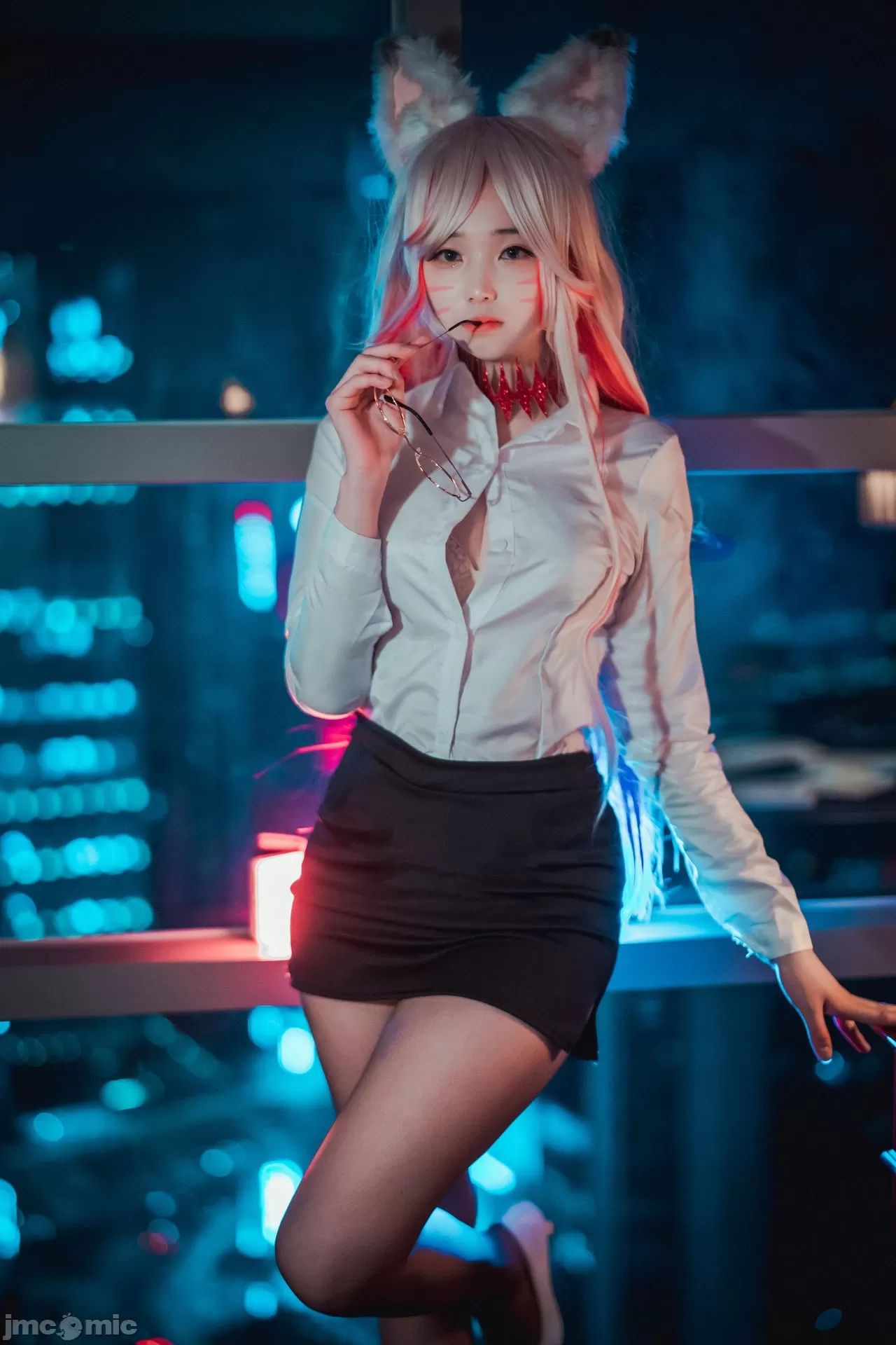 밤비 DJAWA “Kumiho in the Office” NineTailed Fox Tamamo-第1章-图片53