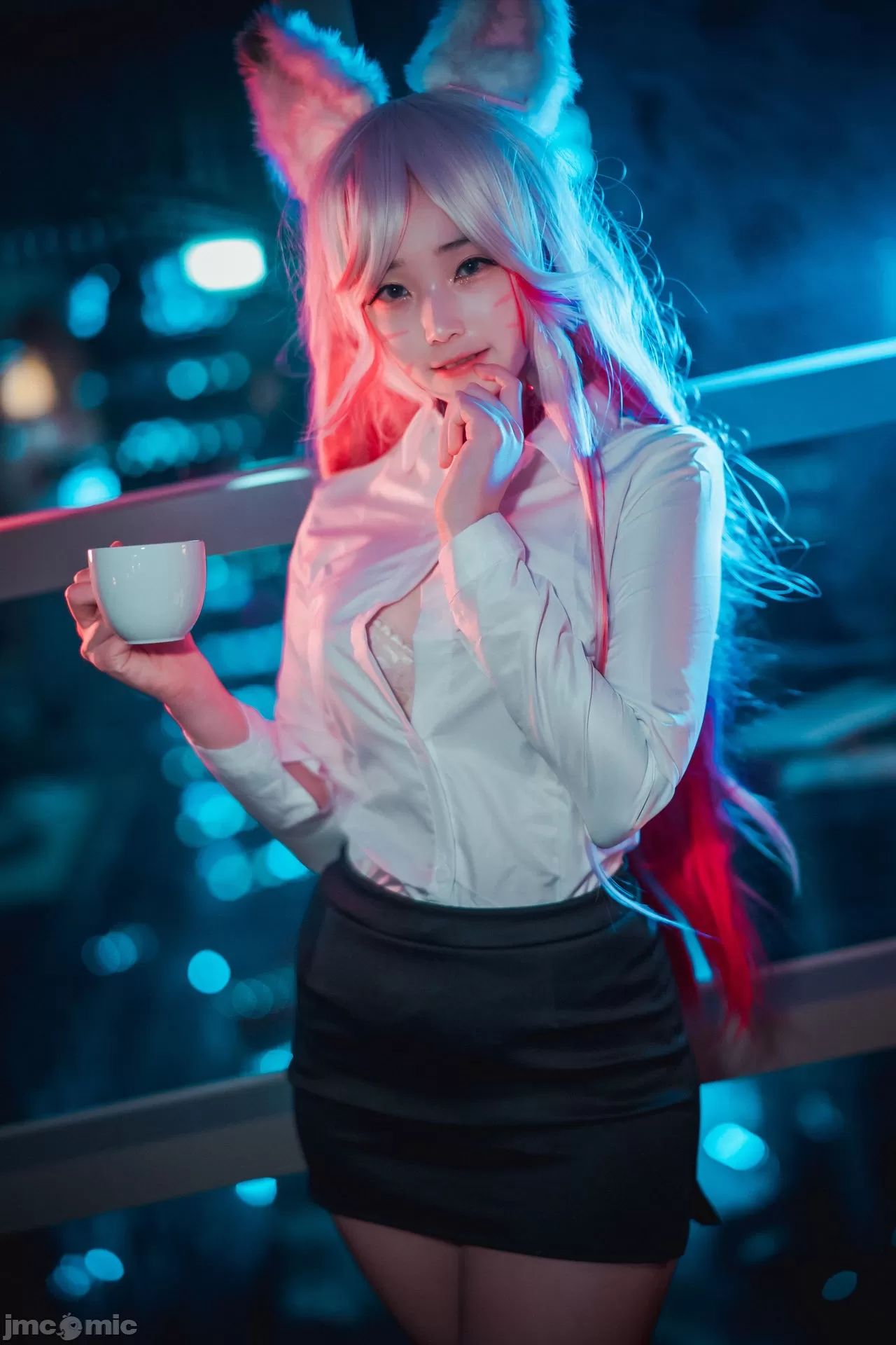 밤비 DJAWA “Kumiho in the Office” NineTailed Fox Tamamo-第1章-图片54