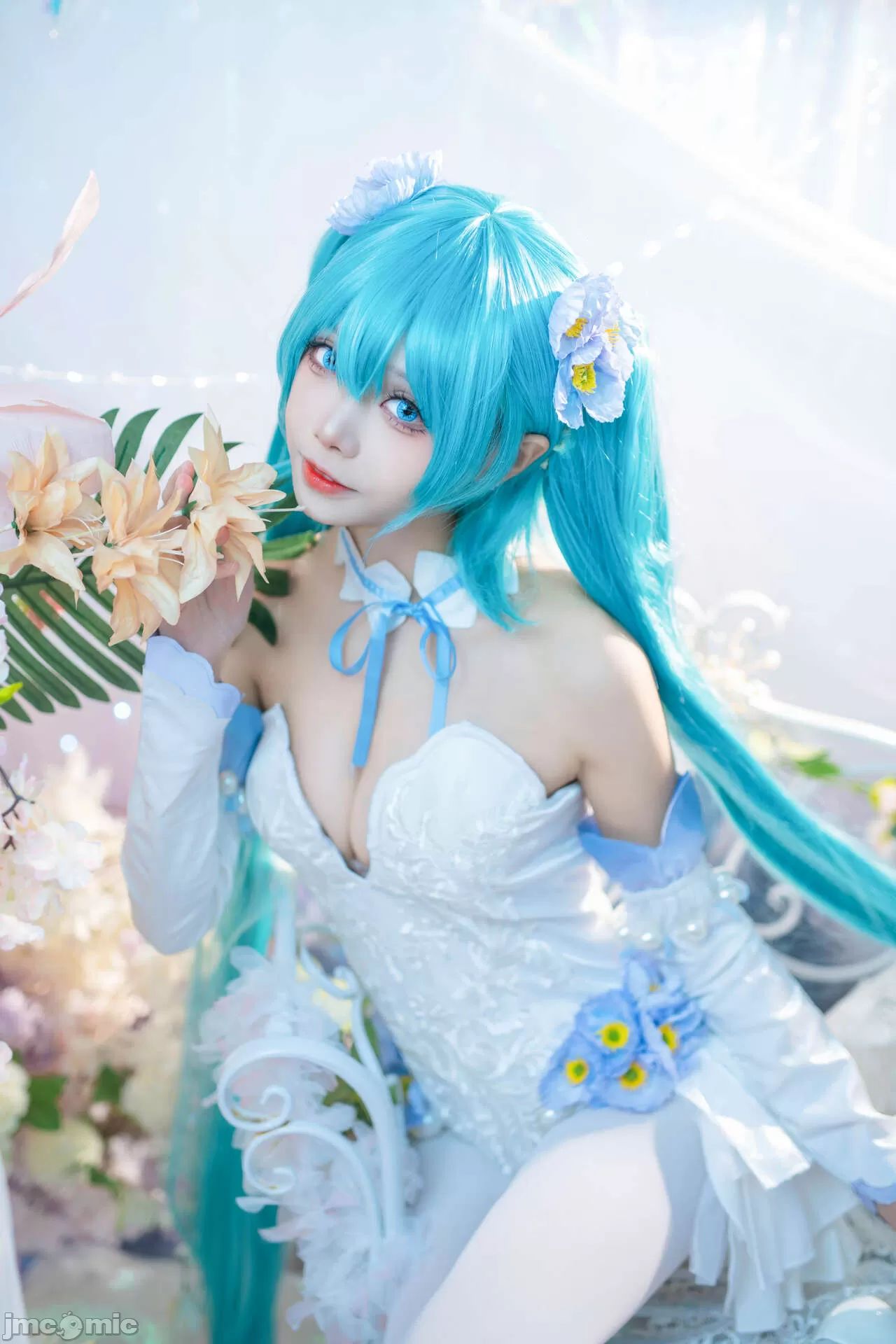 [艾西Aiwest] 初音 粉蝶花  COSPLAY-第1章-图片3