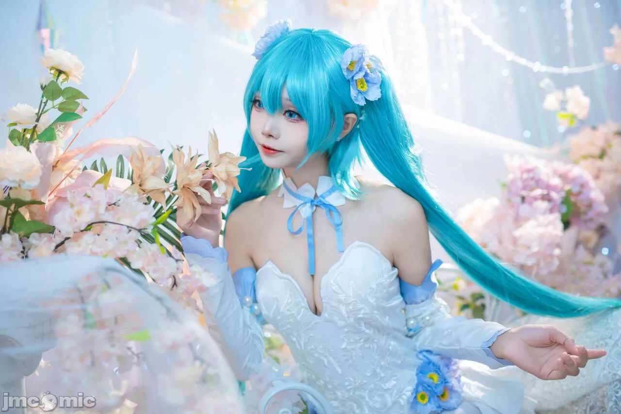 [艾西Aiwest] 初音 粉蝶花  COSPLAY-第1章-图片4
