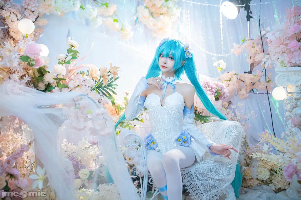 [艾西Aiwest] 初音 粉蝶花  COSPLAY-第1章-图片5