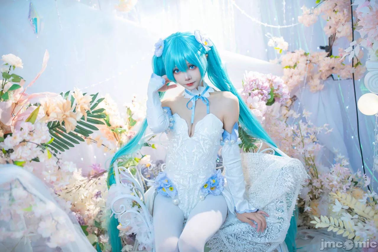 [艾西Aiwest] 初音 粉蝶花  COSPLAY-第1章-图片6