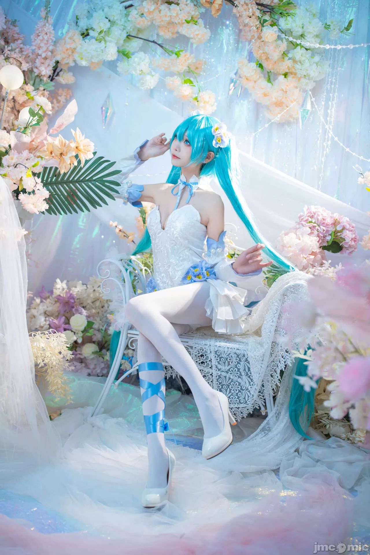 [艾西Aiwest] 初音 粉蝶花  COSPLAY-第1章-图片10