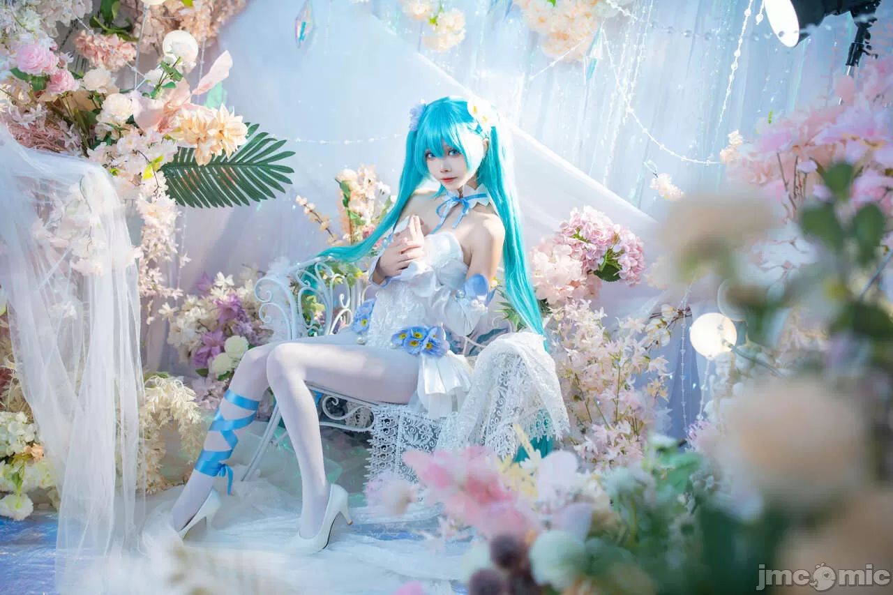 [艾西Aiwest] 初音 粉蝶花  COSPLAY-第1章-图片12