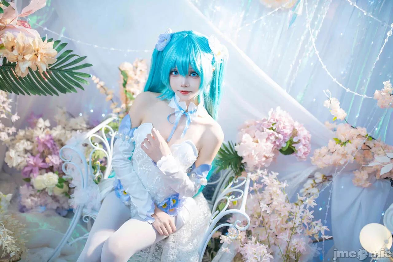 [艾西Aiwest] 初音 粉蝶花  COSPLAY-第1章-图片13
