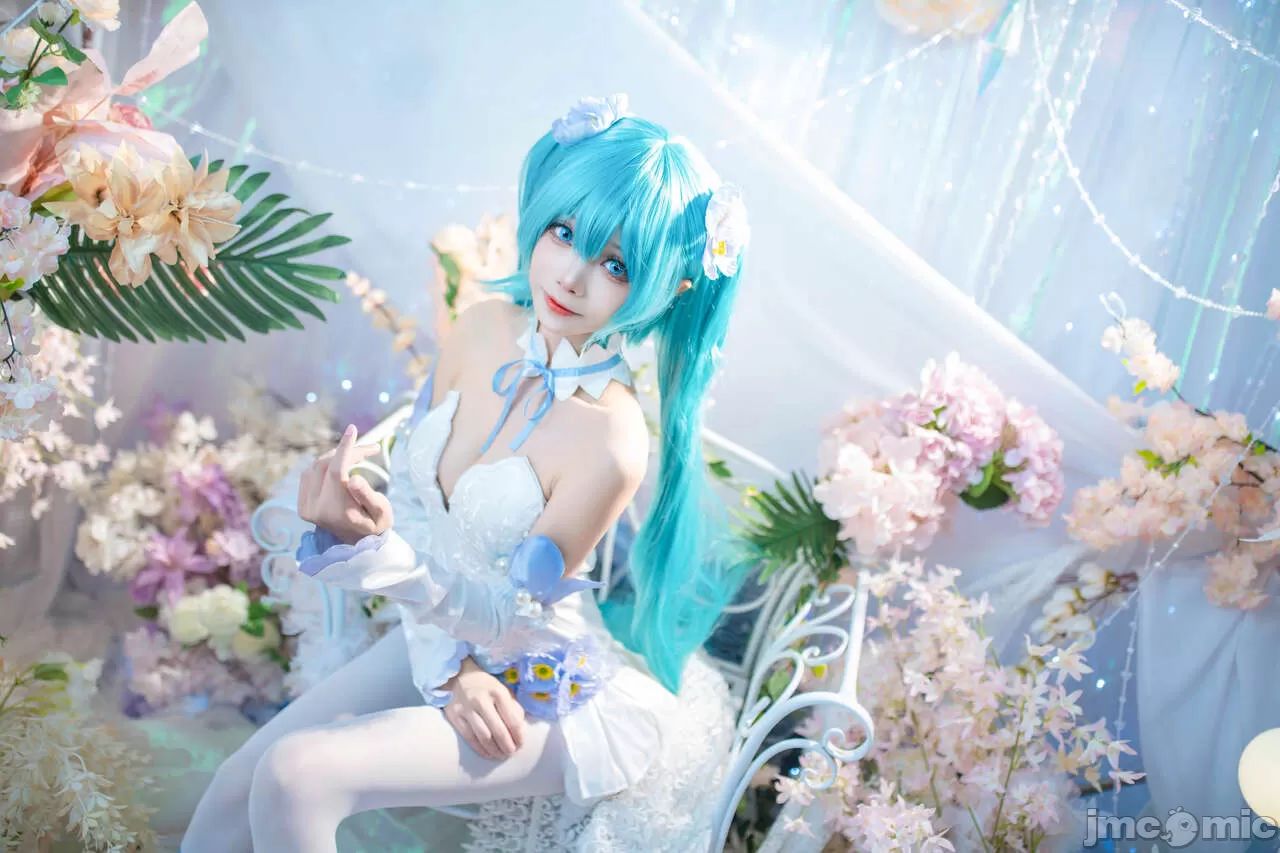 [艾西Aiwest] 初音 粉蝶花  COSPLAY-第1章-图片14
