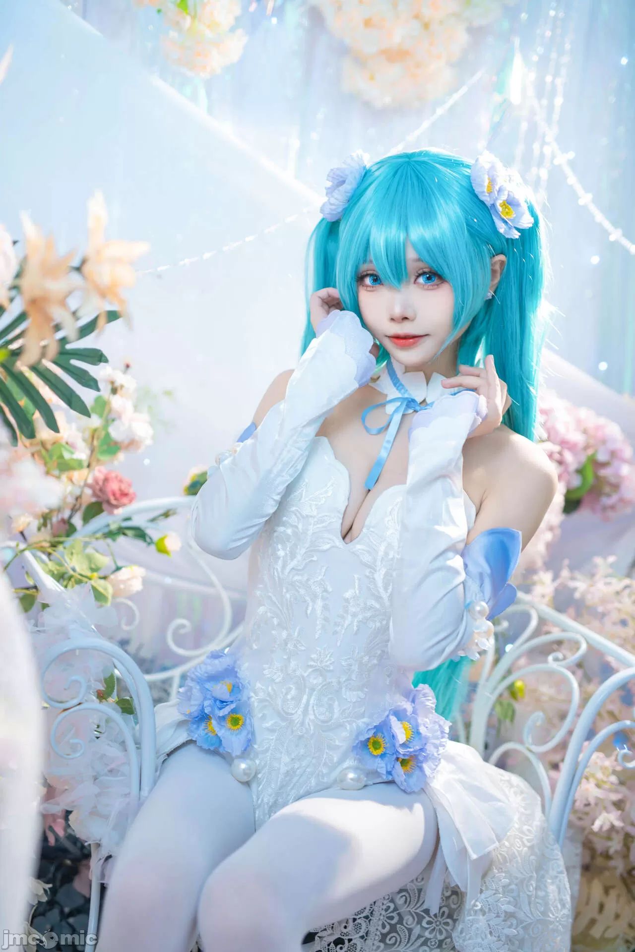 [艾西Aiwest] 初音 粉蝶花  COSPLAY-第1章-图片15