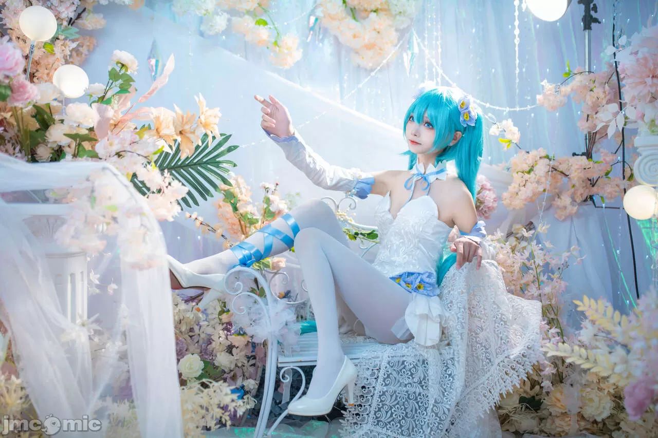 [艾西Aiwest] 初音 粉蝶花  COSPLAY-第1章-图片19