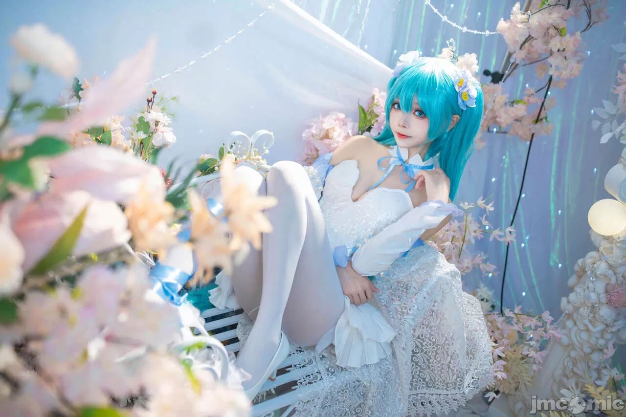 [艾西Aiwest] 初音 粉蝶花  COSPLAY-第1章-图片21
