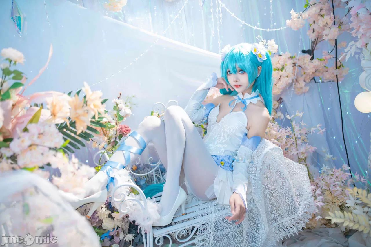 [艾西Aiwest] 初音 粉蝶花  COSPLAY-第1章-图片20