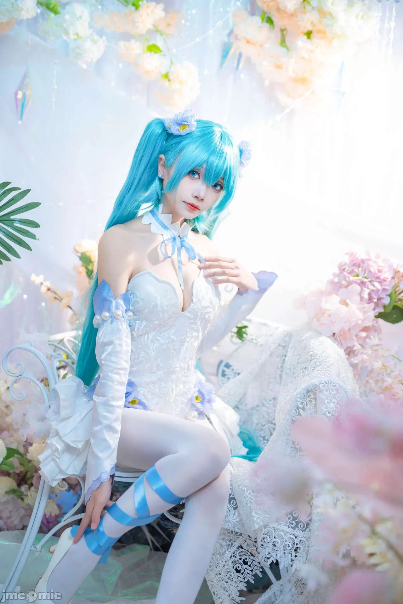 [艾西Aiwest] 初音 粉蝶花  COSPLAY-第1章-图片25