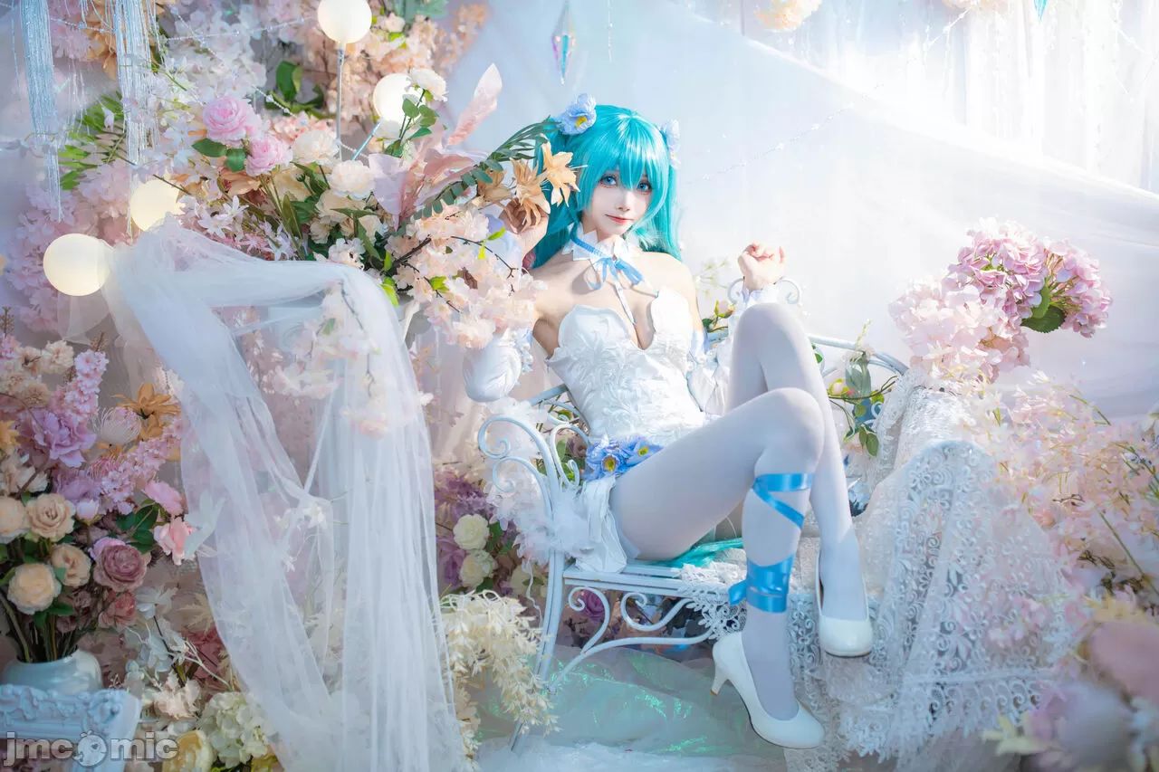 [艾西Aiwest] 初音 粉蝶花  COSPLAY-第1章-图片27