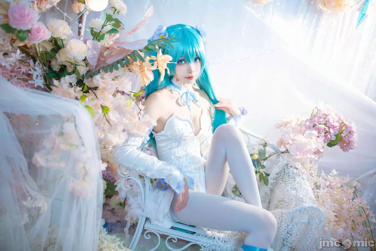 [艾西Aiwest] 初音 粉蝶花  COSPLAY-第1章-图片28