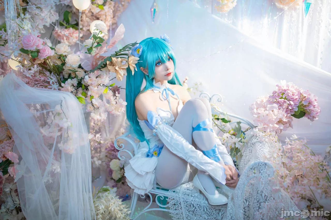 [艾西Aiwest] 初音 粉蝶花  COSPLAY-第1章-图片29