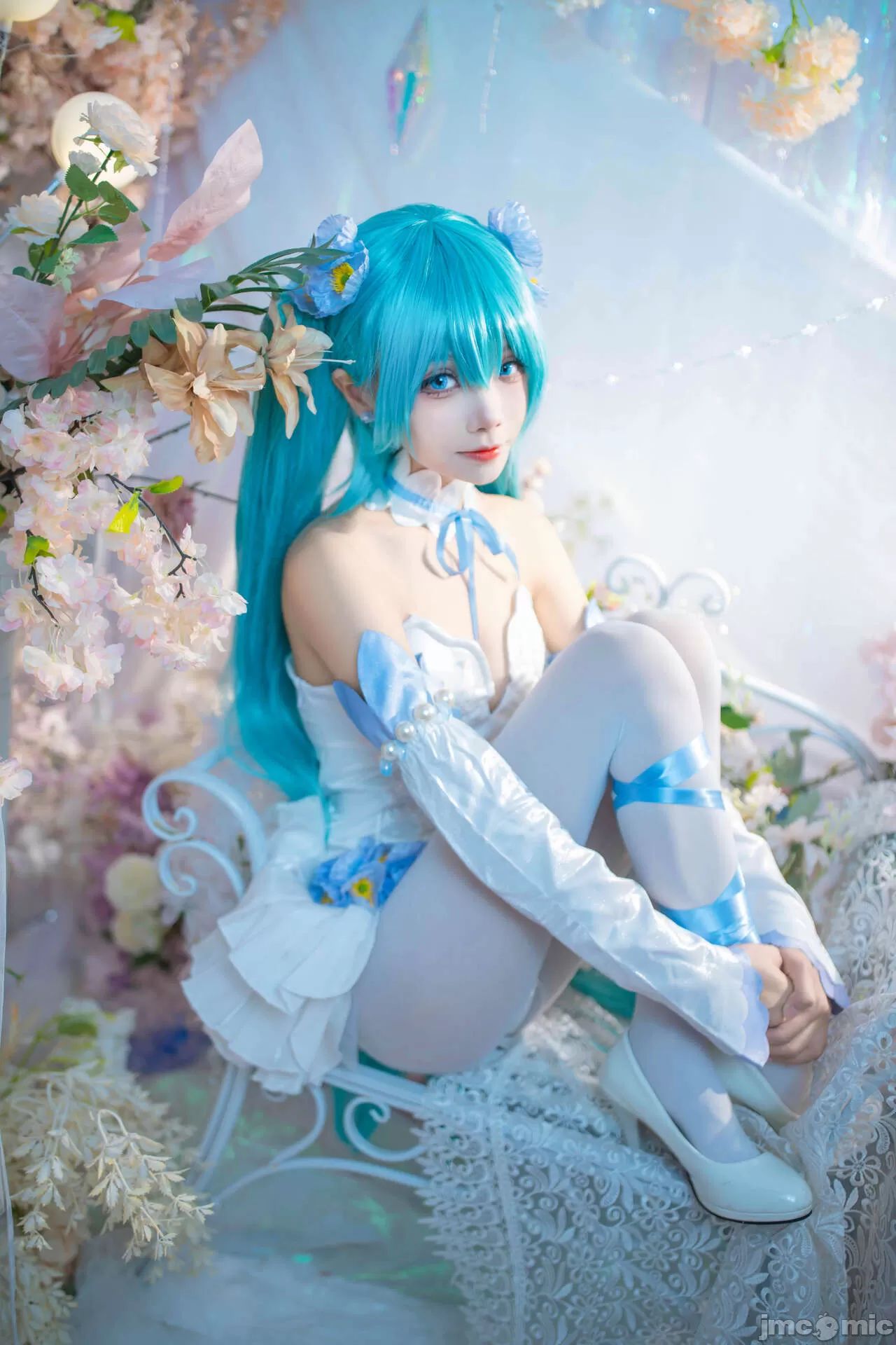 [艾西Aiwest] 初音 粉蝶花  COSPLAY-第1章-图片30