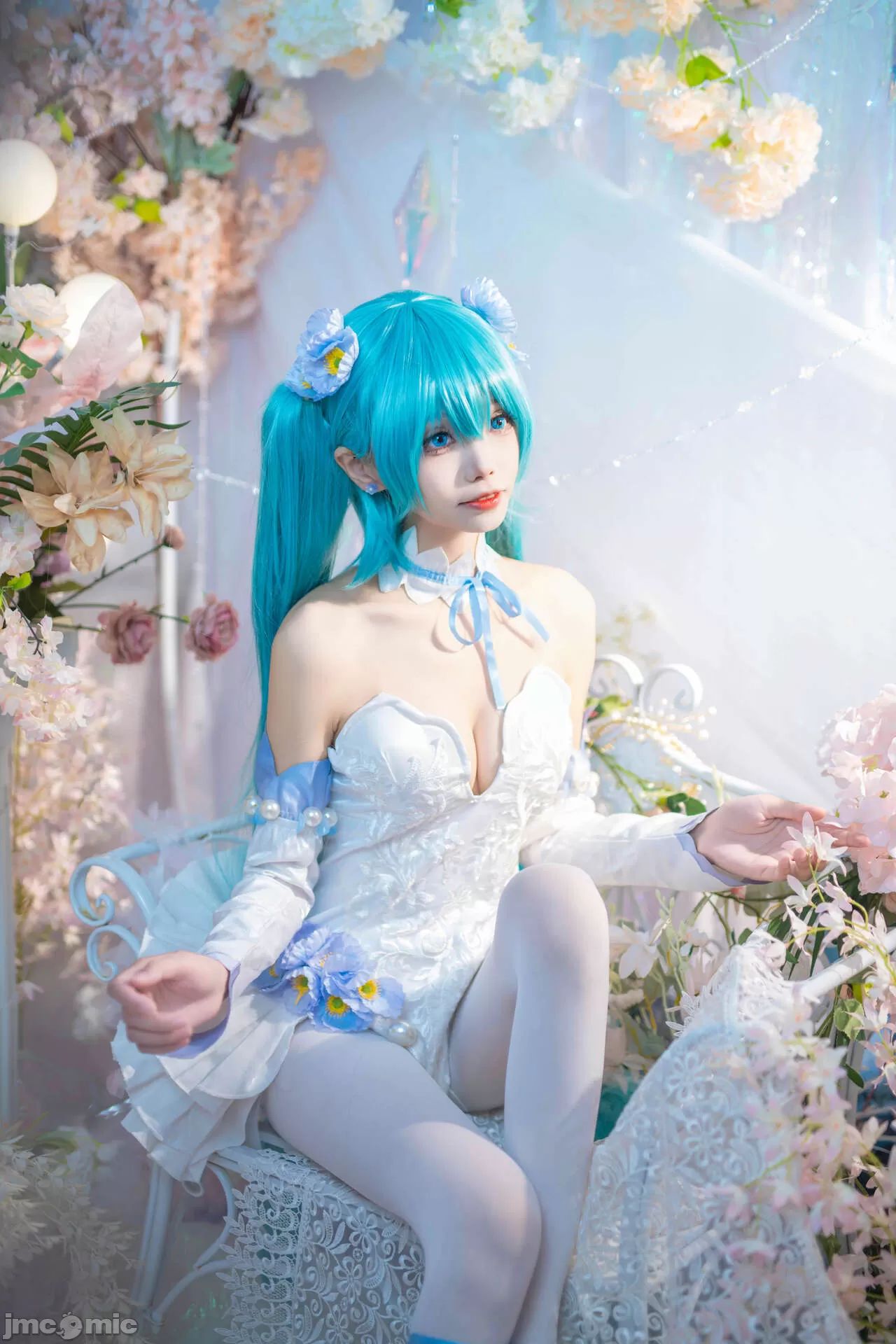 [艾西Aiwest] 初音 粉蝶花  COSPLAY-第1章-图片31