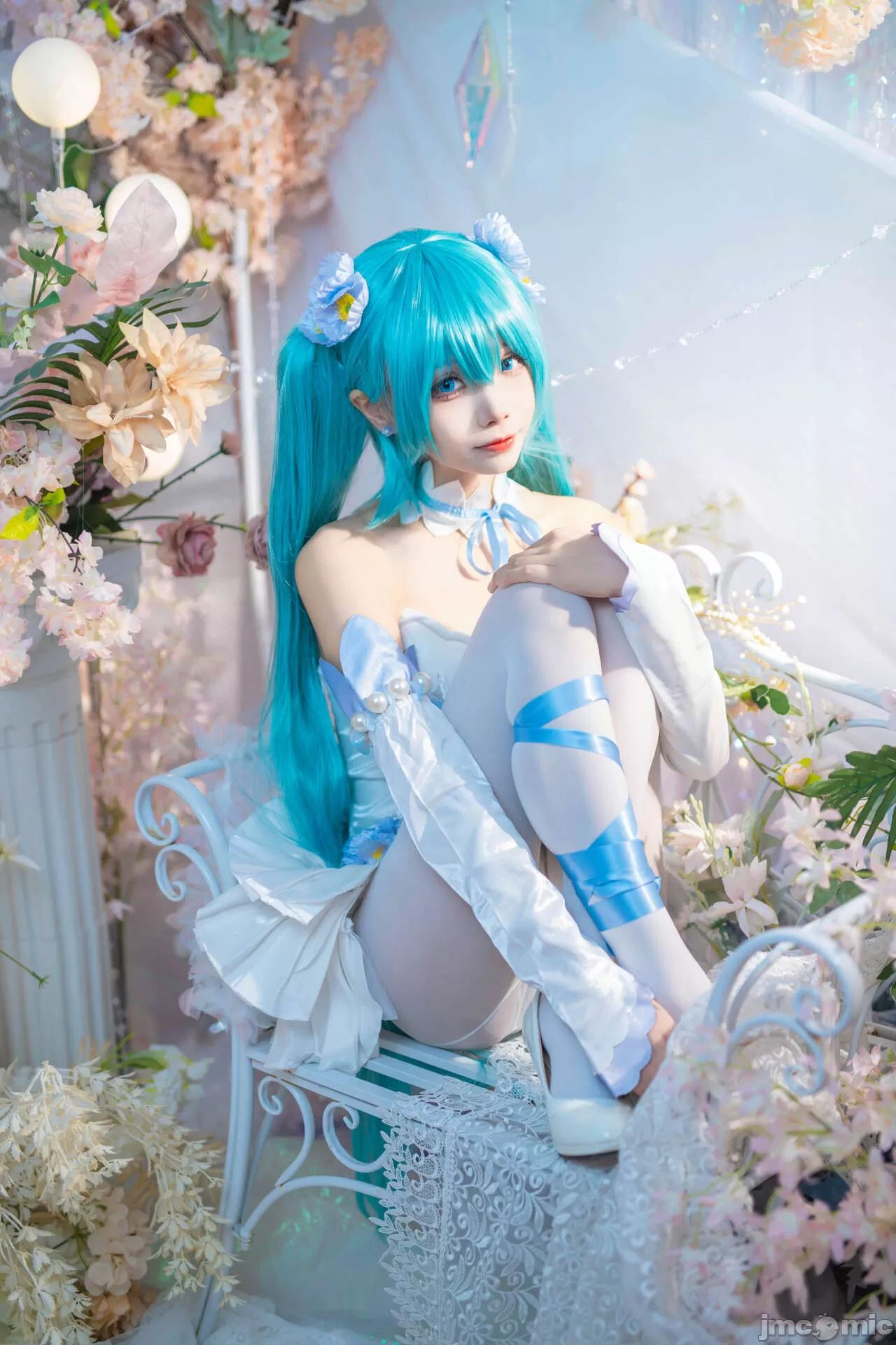 [艾西Aiwest] 初音 粉蝶花  COSPLAY-第1章-图片32