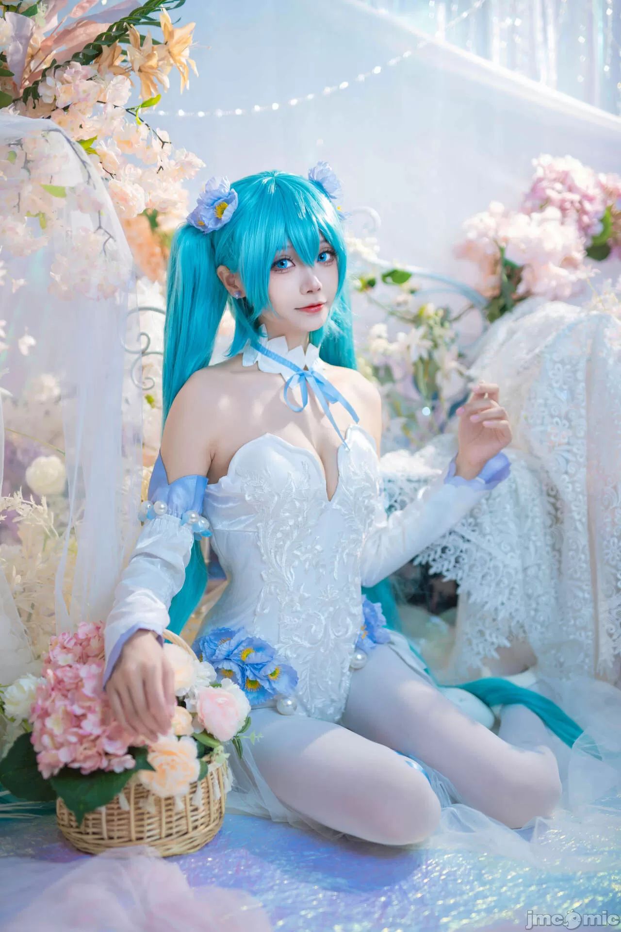 [艾西Aiwest] 初音 粉蝶花  COSPLAY-第1章-图片33