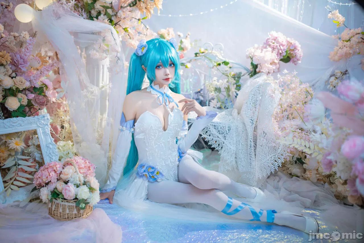 [艾西Aiwest] 初音 粉蝶花  COSPLAY-第1章-图片35