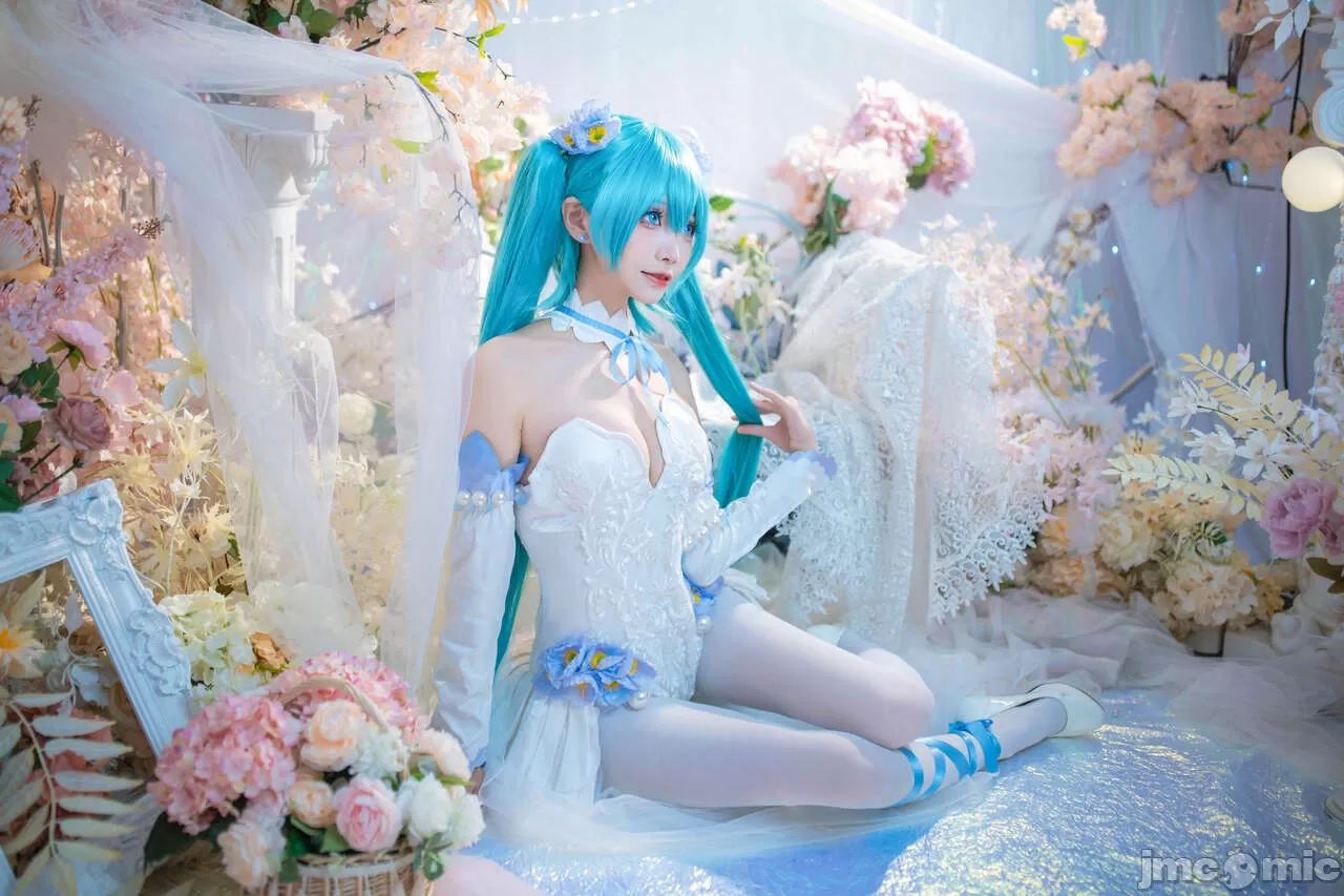 [艾西Aiwest] 初音 粉蝶花  COSPLAY-第1章-图片36